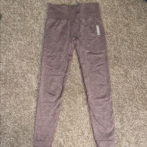 Gymshark Heathered Purple Leggings